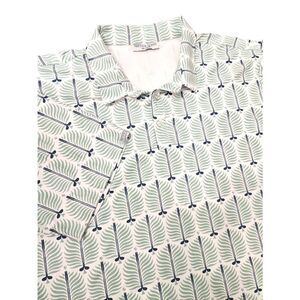 Smith & Quinn Golf Polo Men’s Size XXL Performance All Over Print Floral Golf